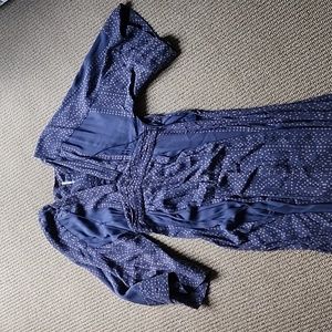 Free People Boho Midi Dress